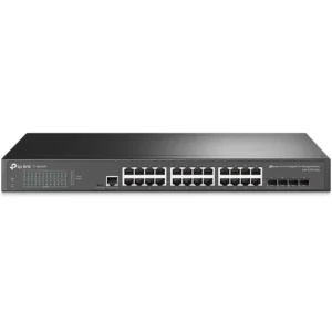 TP-Link TL-SG3428 JetStream 24-Port Gigabit L2+ Managed Switch with 4 SFP Slots