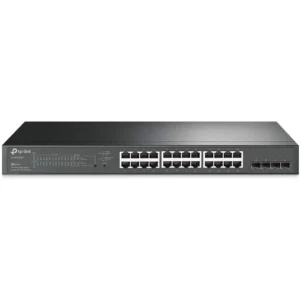 TP-Link TL-SG2428P JetStream 28-Port Gigabit Smart Switch with 24-Port PoE+