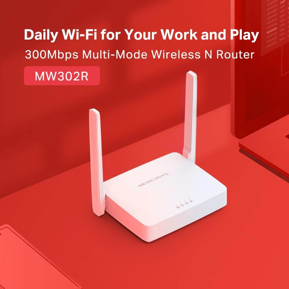 Mercusys MW302R 300Mbps Multi-Mode Wireless N Router - Image 3