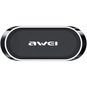 Awei X20 Magnetic Car Phone Holder, for All Magnet Phone and Other Cell Mobile Phone Holder Stand Excellent Quality Material - Metal Grey