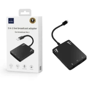 Wiwu Live Broadcast No.1 3-in-1 Adapter