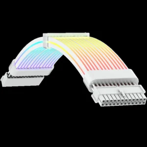 GameMax MB 24PIN ARGB PSU Extension Cable - White