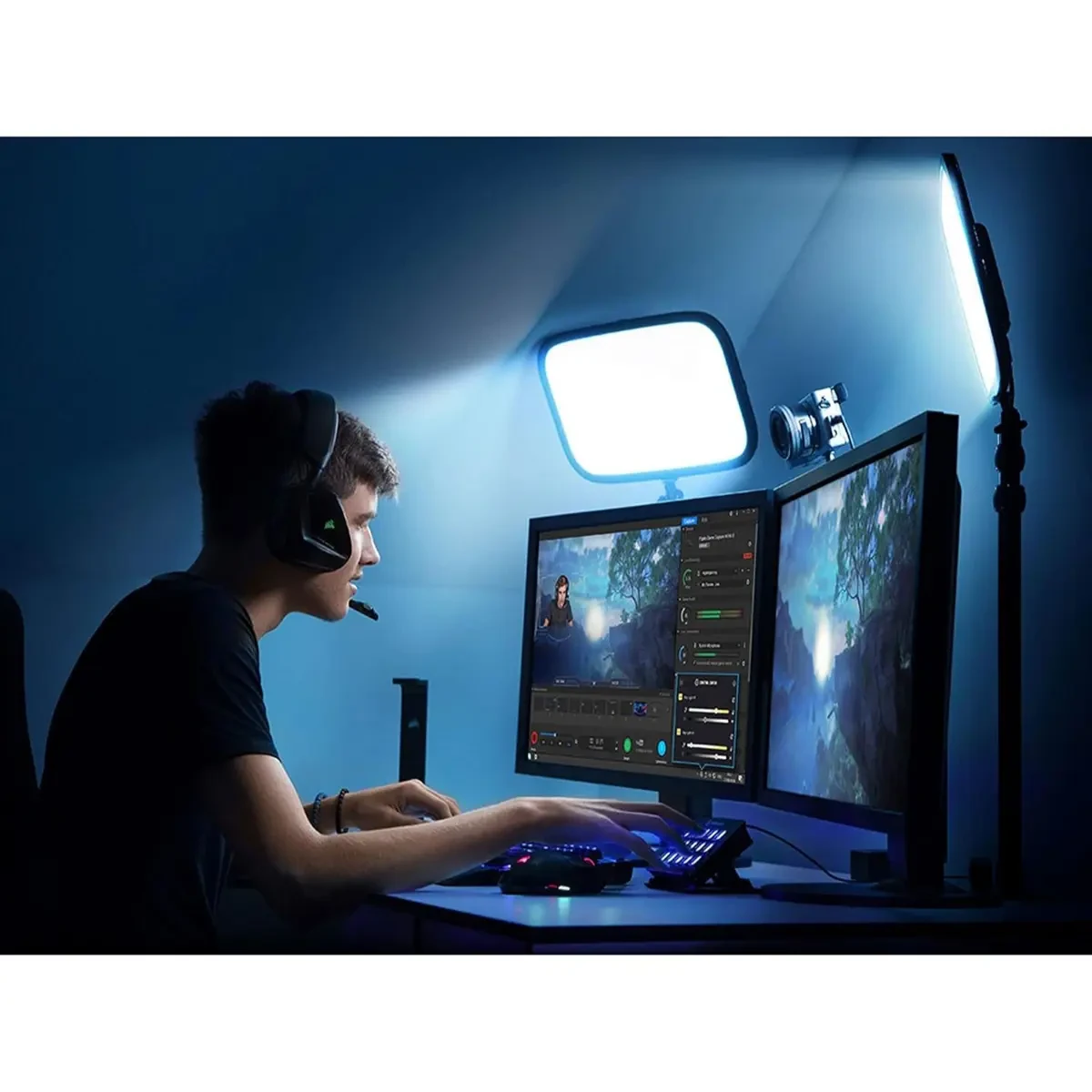 Elgato Key Light - Professional 2800 lumens Studio Light with desk clamp for Streaming, Recording and Video Conferencing, Temperature and Brightness app-adjustable on Mac, PC, iOS, Android - Image 7