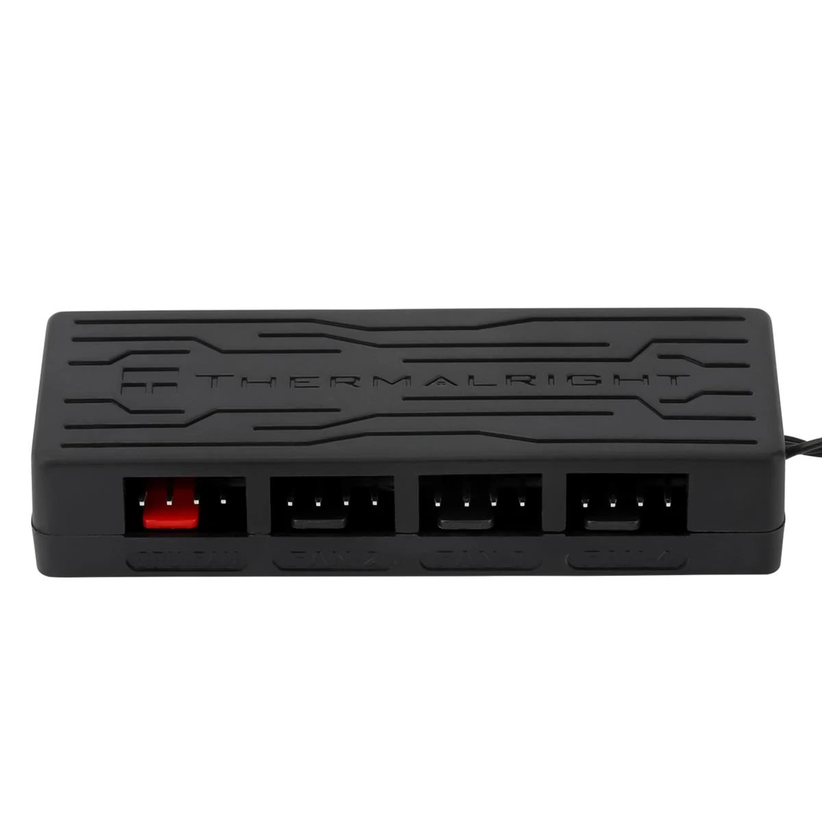 Thermalright Fan Hub X4 PWM Fan Hub Support 4 Groups of PC Fans, Multiple Interface Fan Hubs Cooling, 4-Port 4 Pin PC Cooler Fan Controller, SATA Power Cord Direct Input, Computer Cooling Fan Hub for 12V - Image 4