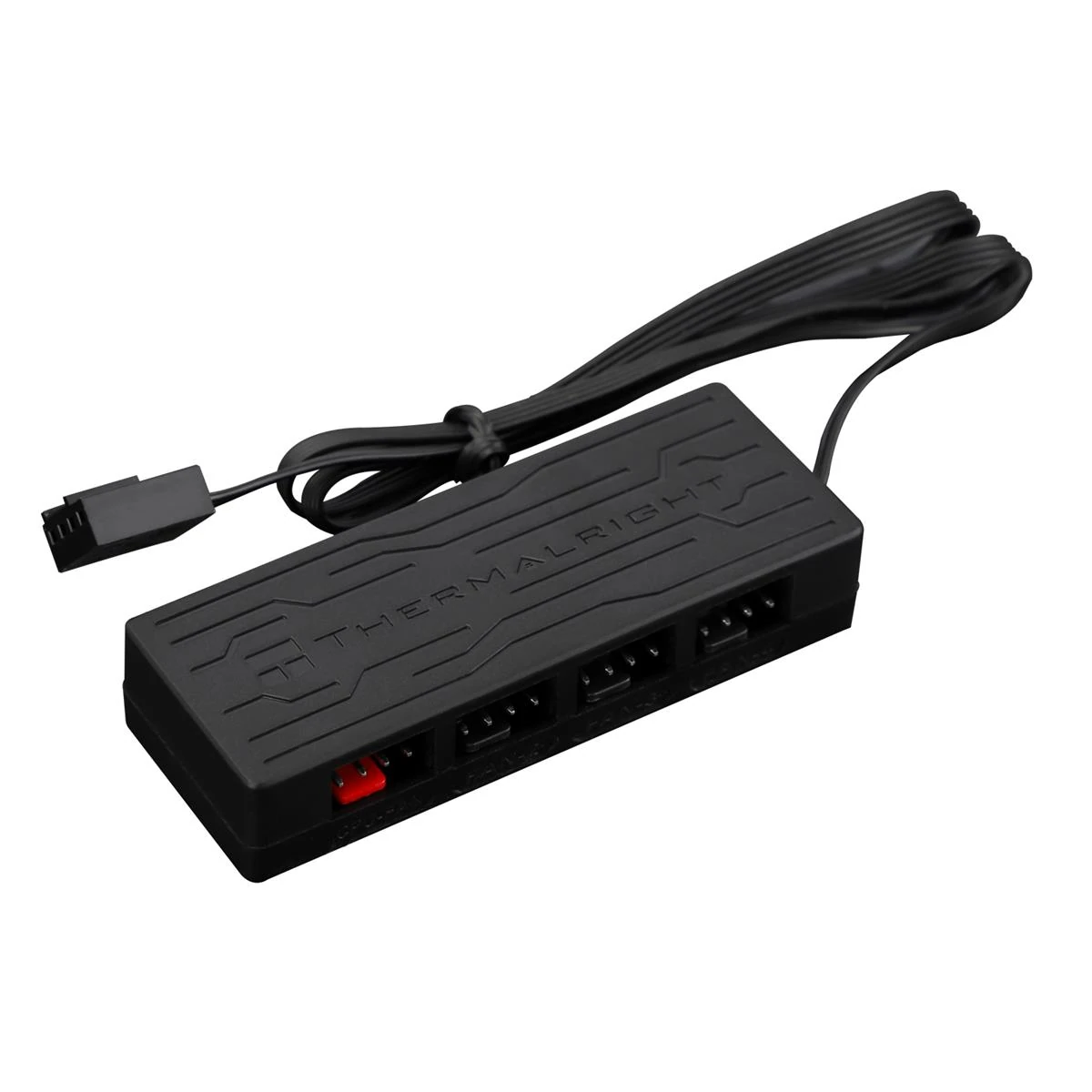 Thermalright Fan Hub X4 PWM Fan Hub Support 4 Groups of PC Fans, Multiple Interface Fan Hubs Cooling, 4-Port 4 Pin PC Cooler Fan Controller, SATA Power Cord Direct Input, Computer Cooling Fan Hub for 12V - Image 6