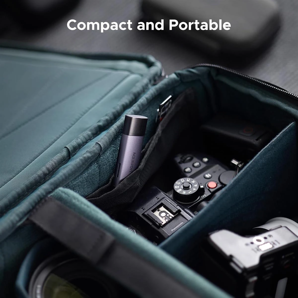 Ugreen 2-in-1 SD Card Reader, USB-C USB 3.0 Micro SD Card Reader Memory Card Reader Adapter for SD SDHC SDXC MicroSD Compatible with iPhone 16 15 Pro/Pro Max Samsung Android Computer PC MacBook iPad - Image 3