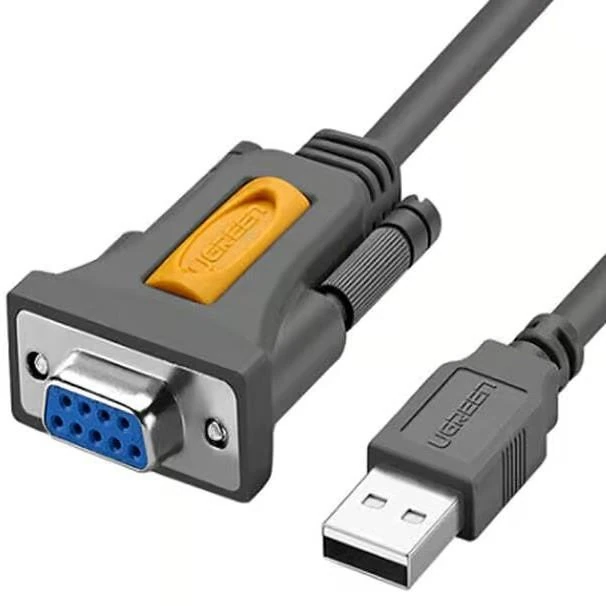Ugreen USB to DB9 RS-232 Female Adapter Cable (1.5M)