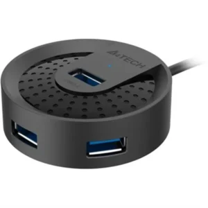 A4Tech HUB-30 USB 3.0 4-Port Hub with 100cm Cable - Black