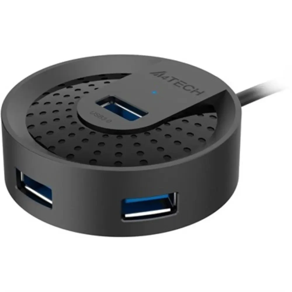 A4Tech HUB-30 USB 3.0 4-Port Hub with 100cm Cable - Black