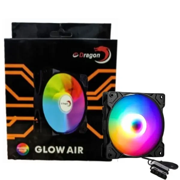 E-Dragon Glow Air F-RGB 120mm Case Fan - Image 2