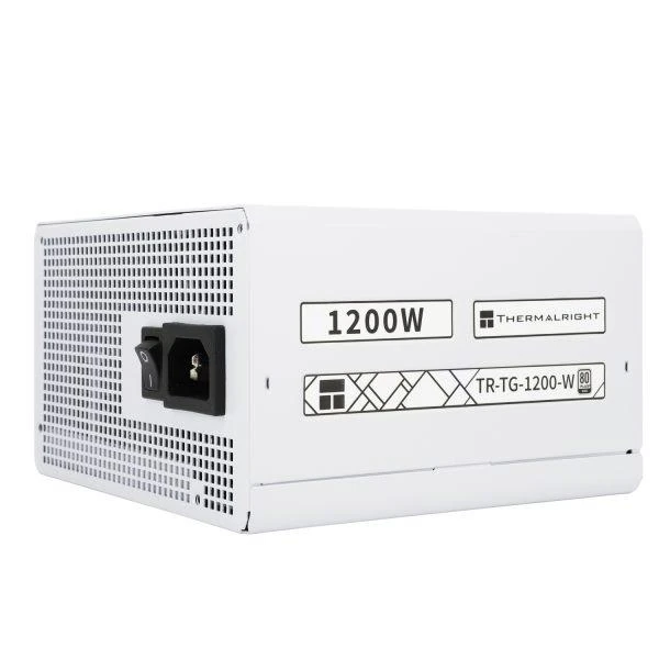 Thermalright TG-1200-W 1200W 80 Plus Gold Fully Modular Power Supply - White - Image 3