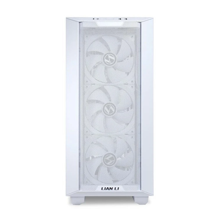 Lian Li Lancool III RGB White Aluminum/SECC/Tempered Glass Gaming Case with 4× 140 PWM Fans (ARGB) - Image 2