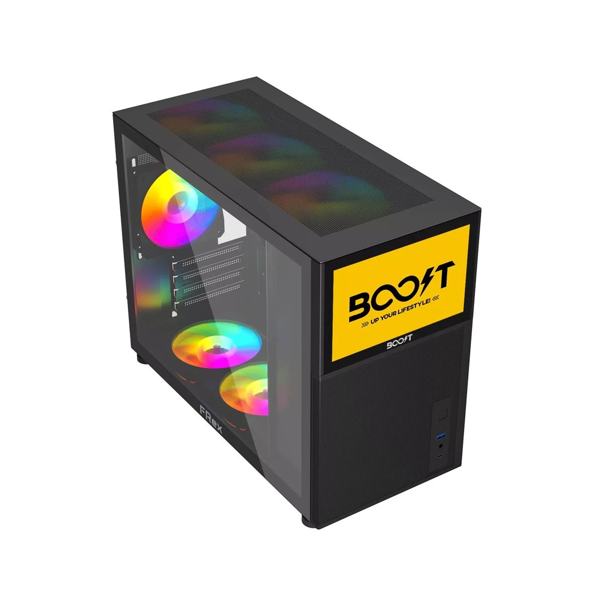 Boost T-Rex LED Mini-Tower microATX Case - Image 4