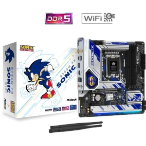 ASRock B760M PG Sonic WiFi DDR5 mATX Intel 12/13/14th Gen Motherboard