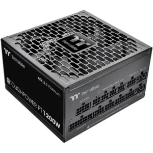 Thermaltake Toughpower PT 1200W 80 Plus Platinum Power Supply - ATX 3.1 600W 12V-2x6 Connector Included, Full Modular