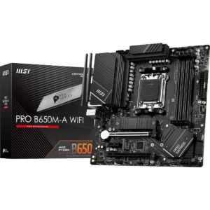 MSI Pro B650M-A Wifi DDR5 AMD AM5 microATX Motherboard