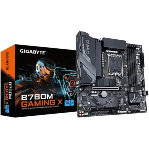 Gigabyte B760M Gaming X DDR5 Intel 12/13th Gen microATX Motherboard