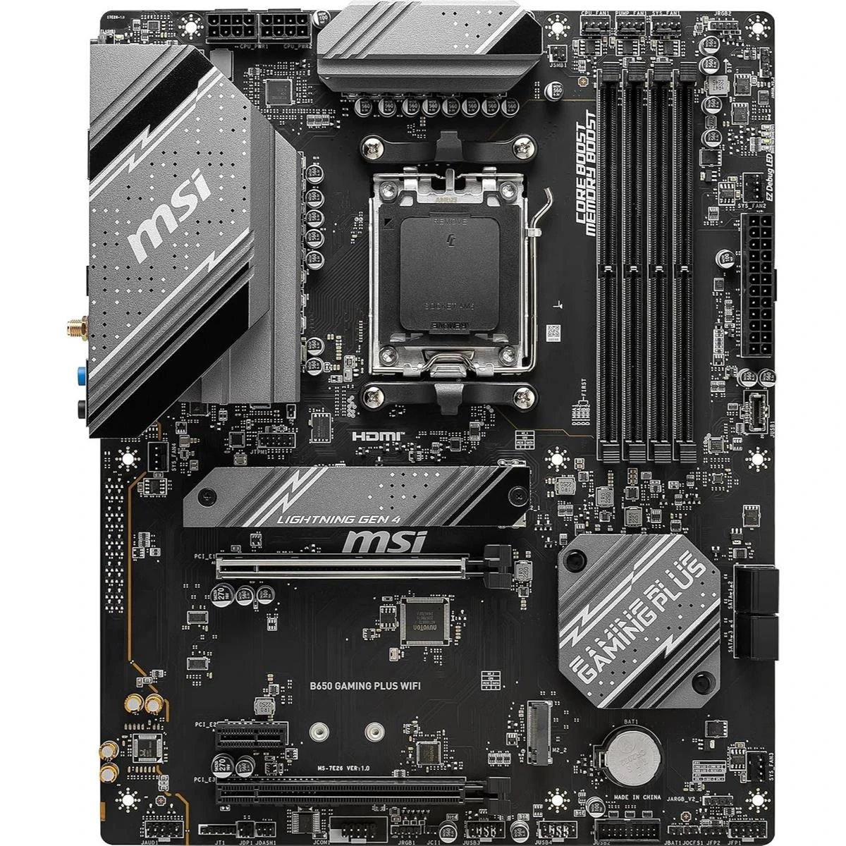 MSI B650 Gaming Plus Wifi DDR5 AMD AM5 ATX Motherboard - Image 2