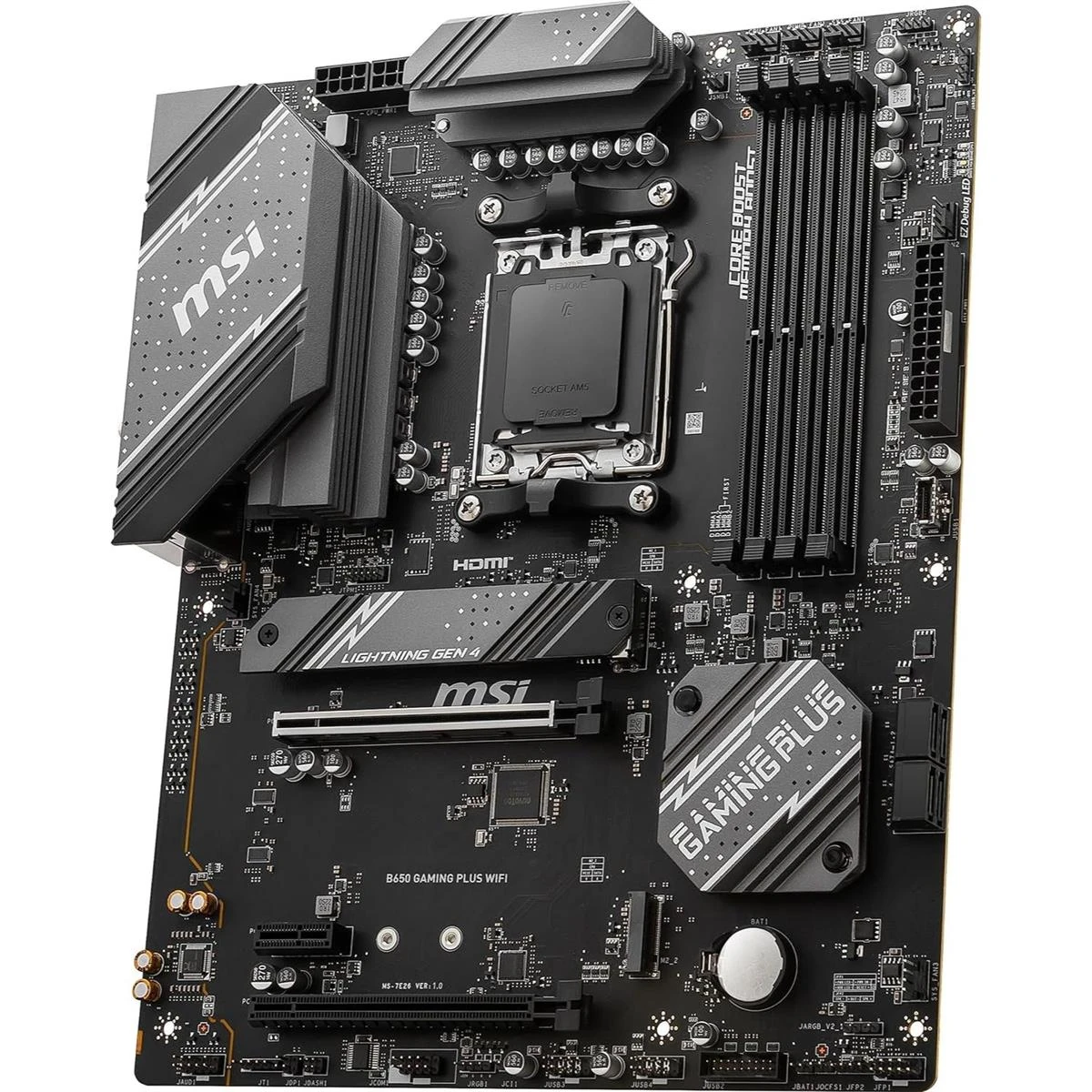 MSI B650 Gaming Plus Wifi DDR5 AMD AM5 ATX Motherboard - Image 3