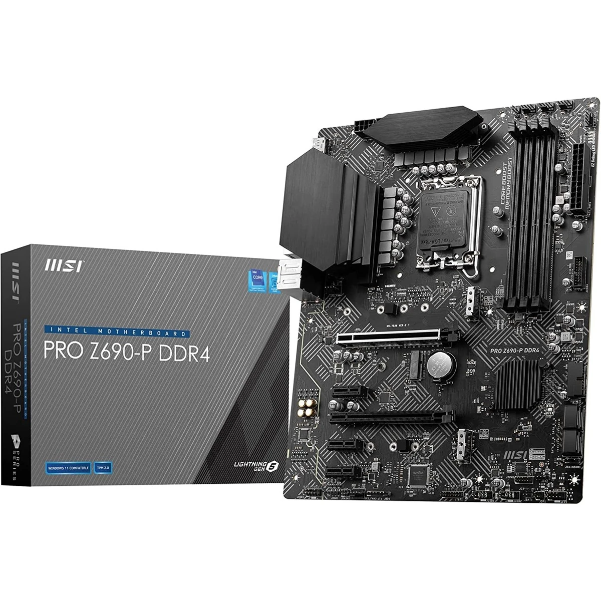 MSI Pro Z690-P DDR4 Intel 12/13th Gen ATX Motherboard