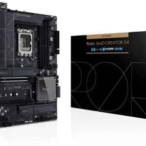 Asus ProArt B660-Creator D4 - LGA 1700 (Intel 12th Gen) ATX Motherboard