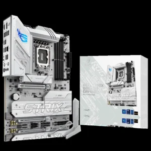 Asus Rog Strix B860-A Gaming Wifi B860 LGA 1851 ATX Motherboard, Intel Core Ultra Series 2 Ready, Advanced AI PC-Ready, 14+1+2+1 Stages, DDR5, PCIe 5.0, 4X M.2, Wi-Fi 7, 2.5Gb LAN, USB 20Gbps Type-C