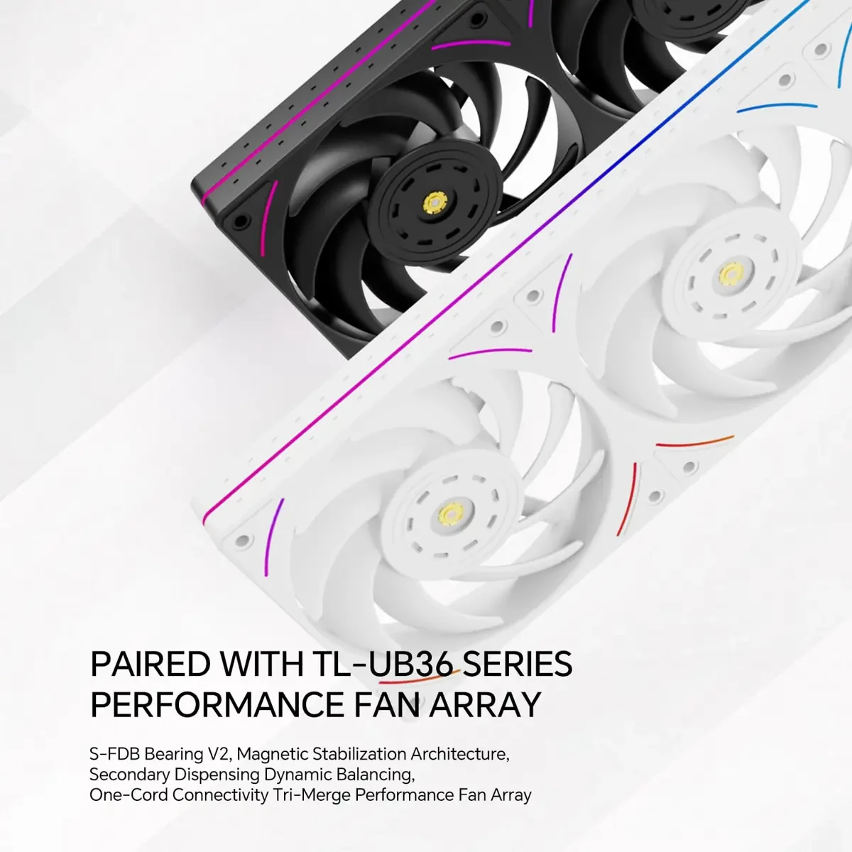 Thermalright Wonder Vision 360 UB ARGB Black CPU AIO Liquid Cooler - Rotatable 6.67'' Curved Screen 3D Effect, 2K Resolution, 2150RPM TL-UB36 Fans, for AM4/AM5 & Intel 1700/1851 - Image 4