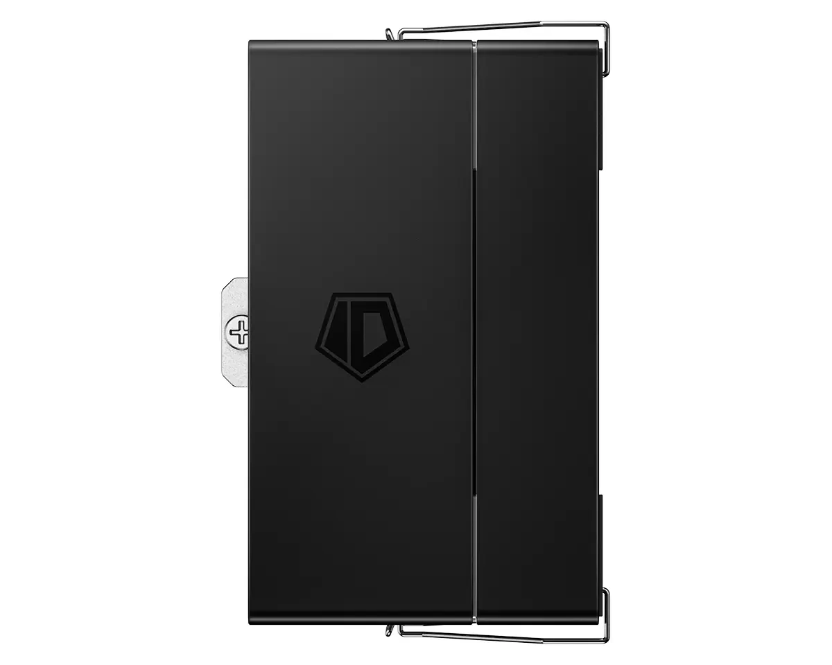 ID-Cooling SE-214-XT V2 ARGB CPU Air Cooler, 4 Heat Pipes, Single Tower, 100% RAM Compatibility, ARGB Lighting, Black - Image 2