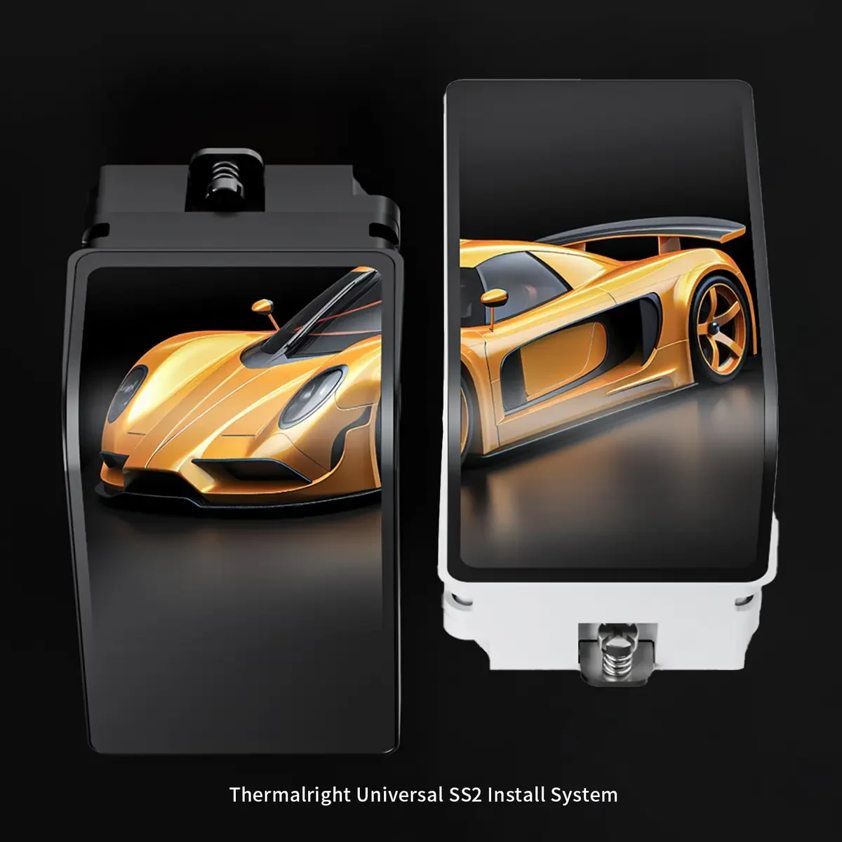 Thermalright Wonder Vision 360 Turbo ARGB Black CPU Liquid Cooler, 6.67" 3D Curved Screen with 2400x1080 Resolutions, Magnetic Panel Screen, 360MM AIO - Image 3