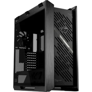 Asus Rog Strix Helios II EATX Mid-Tower Gaming PC Case, with Dual Tempered Glass Side Panels, Support for Graphics Cards up to 450mm Long, Graphics Card Braces and Support for up to 420mm Radiators (Black)