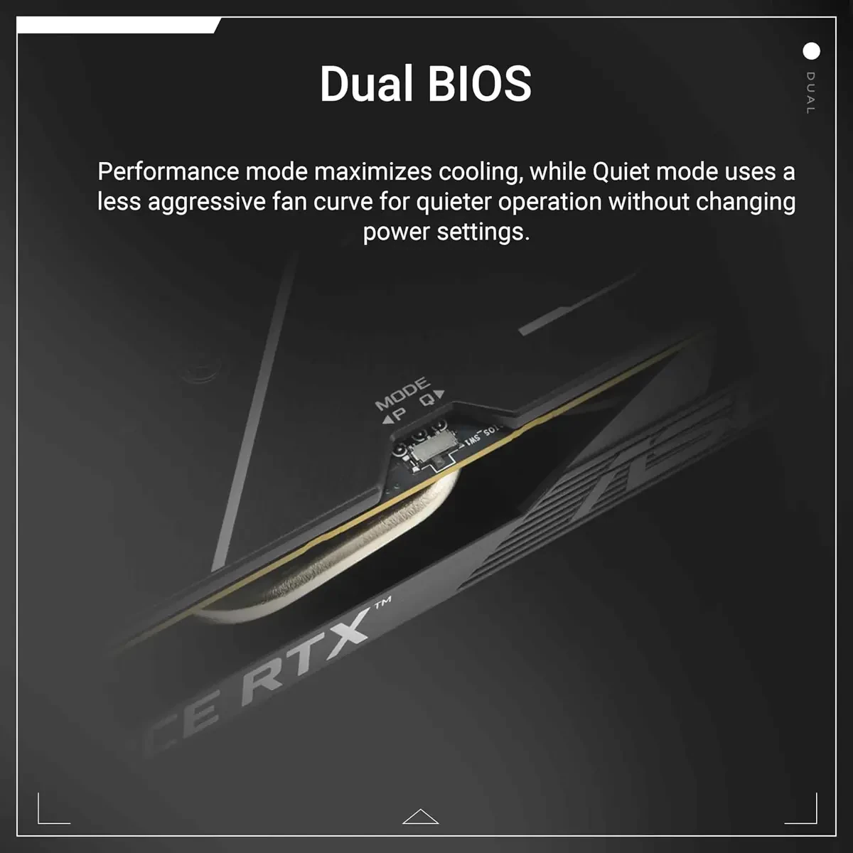 Asus Dual GeForce RTX 5050 8GB GDDR6 OC Edition Graphics Card (PCIe 5.0, 8GB GDDR6, DLSS 4, HDMI 2.1b, DisplayPort 2.1b, 2-Slot, Axial-tech Fan Design, 0dB Technology, Dual BIOS and More) - Image 6