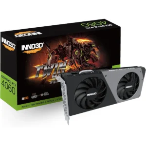 Inno3D GeForce RTX 4060 Twin X2 8GB GDDR6 Gaming Graphics Card