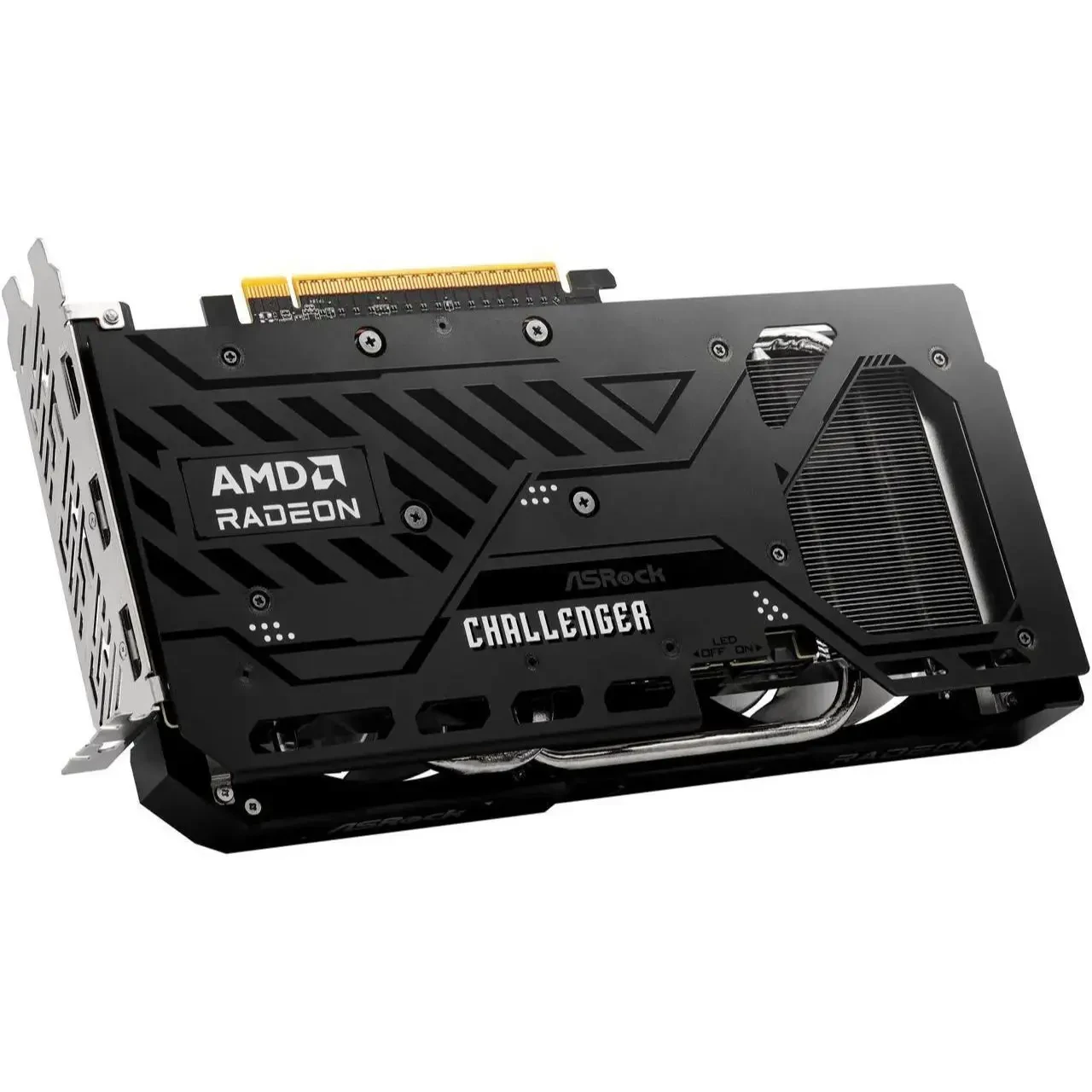 ASRock AMD Radeon RX 9060 XT Challenger 8GB OC GDDR6 PCI Express 5.0 x16 Graphics Card - Image 5