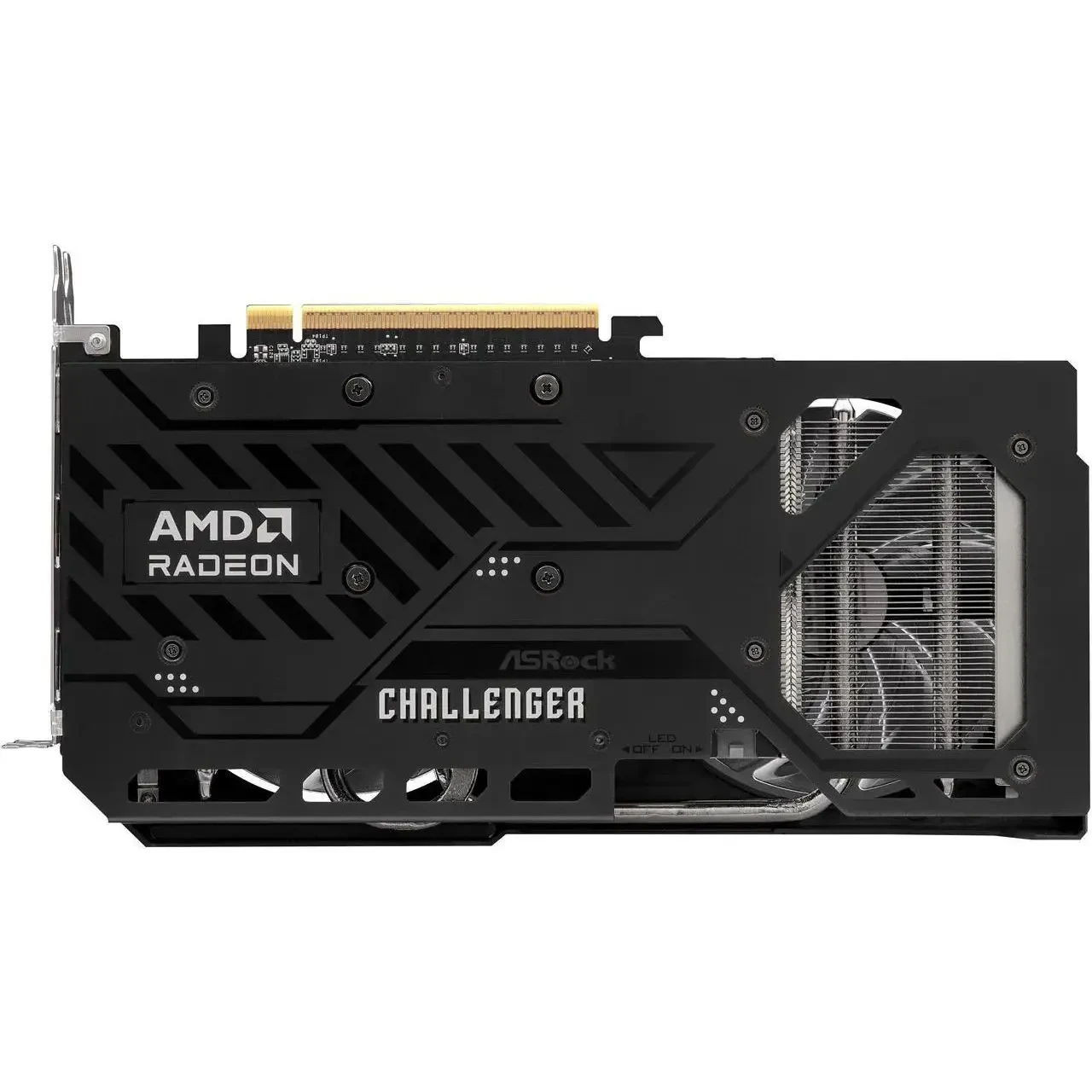 ASRock AMD Radeon RX 9060 XT Challenger 8GB OC GDDR6 PCI Express 5.0 x16 Graphics Card - Image 6