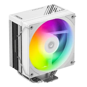 ID-Cooling FROZN A410 SE ARGB White - 6" Height White Air CPU Cooler with ARGB Lighting, 4×6mm Heatpipes, 120x120x25mm FDB Fan, TDP 220W (152mm in Height)