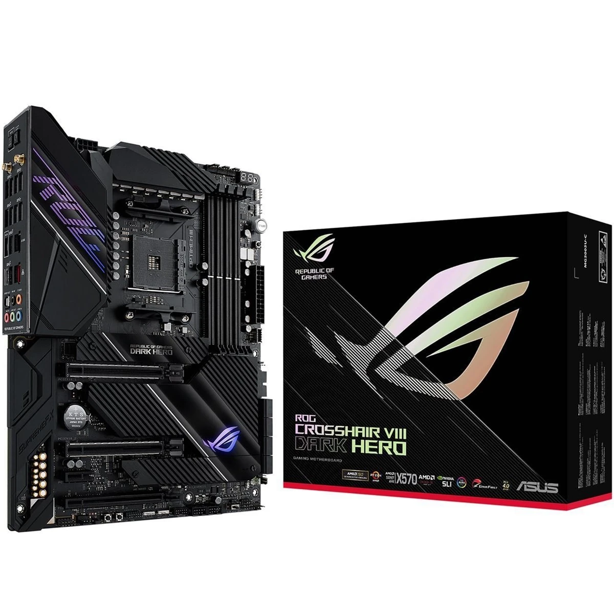 Asus Rog Crosshair VIII Dark Hero AMD AM4 ATX Motherboard