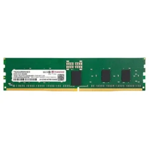 Transcend 32GB (1x32GB) 6400MHz CL52 DDR5 DRAM Memory Module, 32 GB, PC5-51200, DDR5 Long-DIMM, Desktop DIMM, (2Gx8)x16