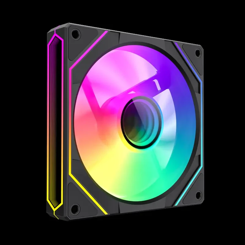 GameMax FN12A-S8I-R Reverse 120mm Black Frame ARGB Fan - Image 4