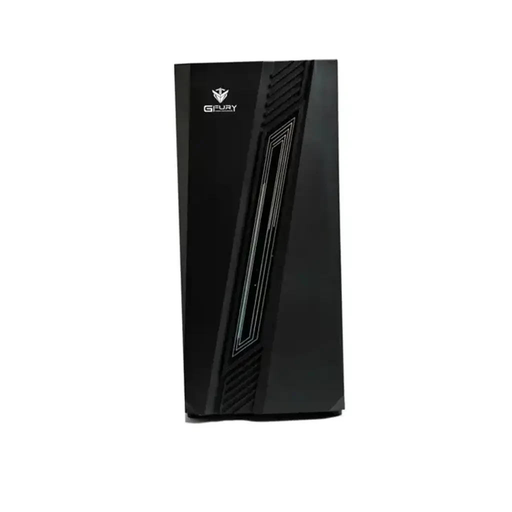 GFury Fire GF-120 RGB Mid-Tower ATX Gaming Case - Black - Image 3