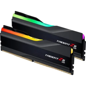 G.Skill Trident Z5 RGB 32GB (2x16GB) 6000MT/s CL36 DDR5 RAM (Intel XMP 3.0) 1.35V Desktop Computer Memory U-DIMM - Matte Black