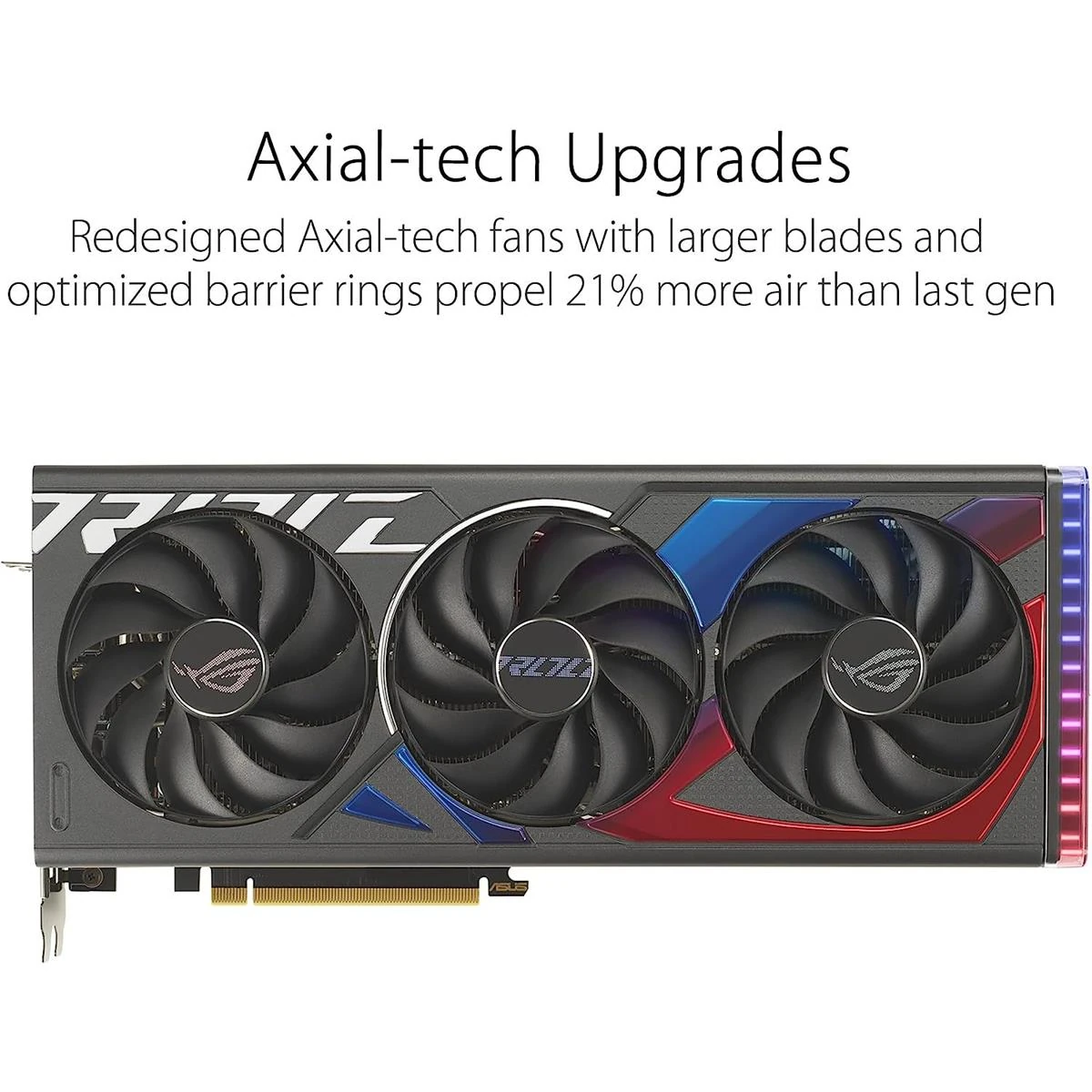 Asus Rog Strix GeForce RTX 4060 OC Edition 8GB GDDR6 Graphics Card - Image 2