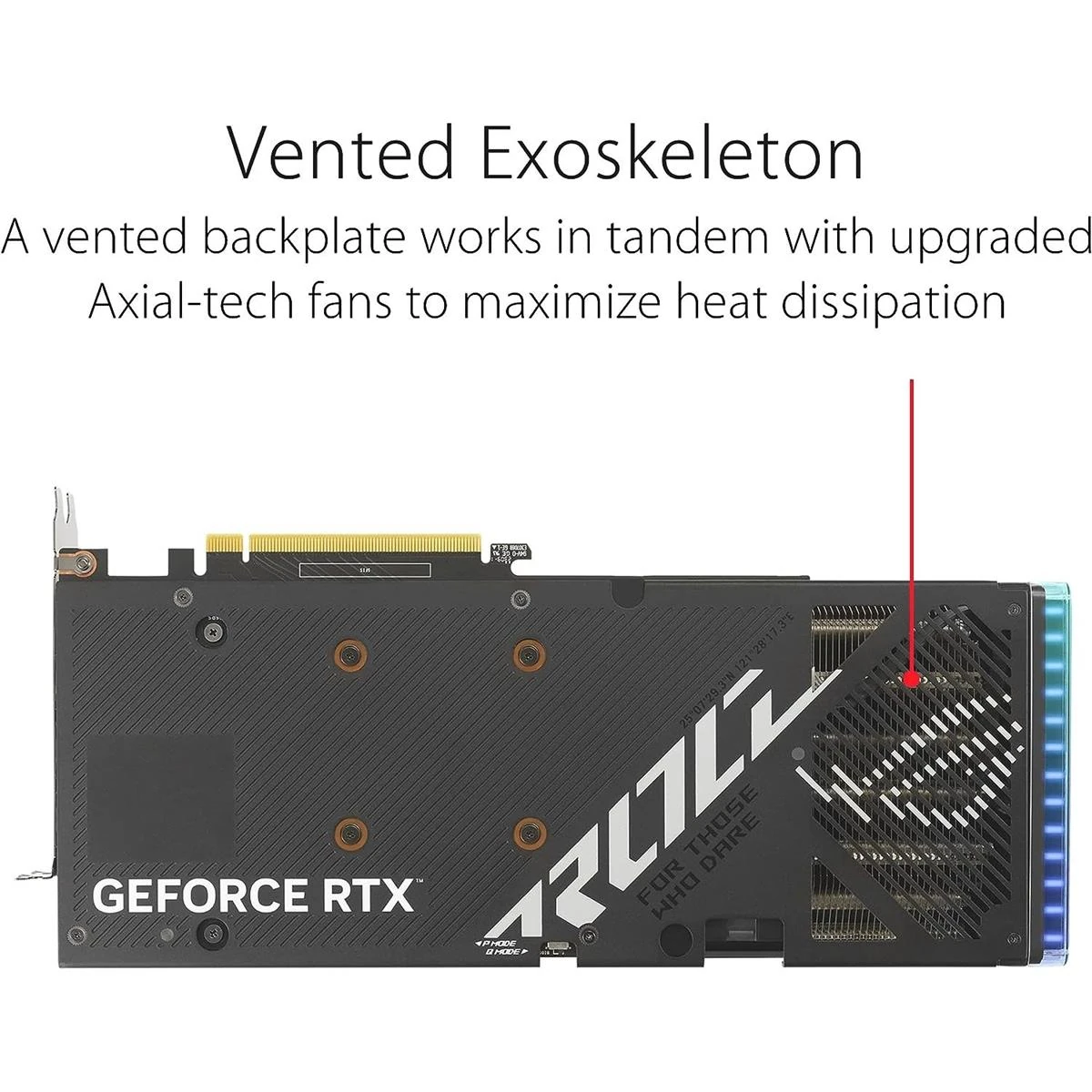 Asus Rog Strix GeForce RTX 4060 OC Edition 8GB GDDR6 Graphics Card - Image 3