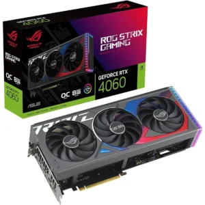 Asus Rog Strix GeForce RTX 4060 OC Edition 8GB GDDR6 Graphics Card