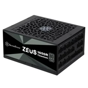 SilverStone Zeus 1650R Titanium 80 Plus Titanium 1650W ATX 3.1 & PCIe 5 Fully Modular ATX Power Supply