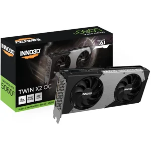 Inno3D GeForce RTX 5060 Ti 8GB Twin X2 OC GDDR7 Gaming Graphics Card