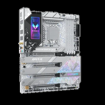 Maxsun iCraft Z890 Arctic Intel Core Ultra (Series 2) LGA 1851 Motherboard, ATX, DDR5, 4x M.2, PCIe 5.0, WiFi 7, 5Gb Ethernet - Image 3