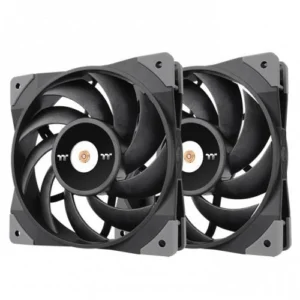Thermaltake ToughFan 12 High Static Pressure 120mm Radiator Case Fan - 2 Fan Pack