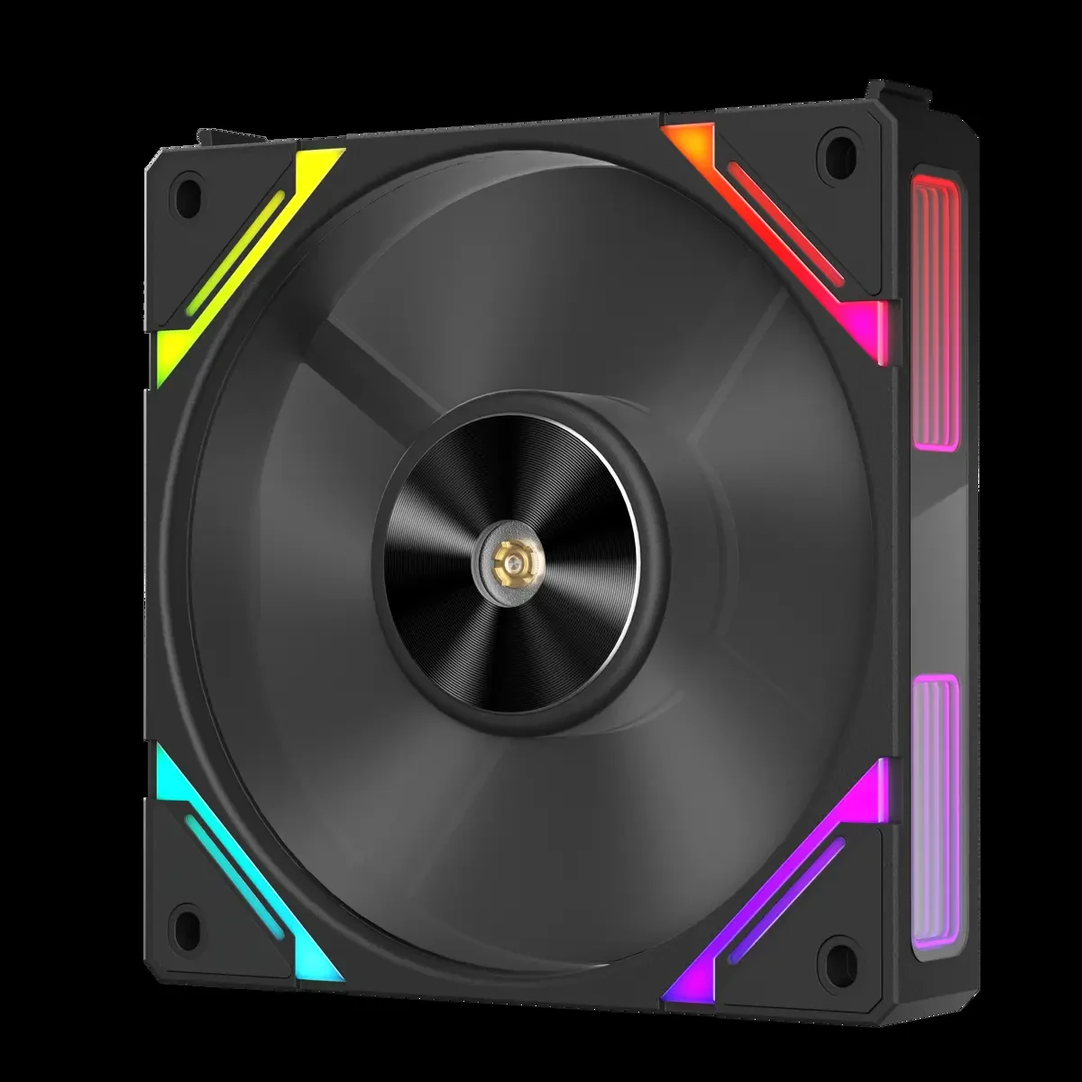 1st Player XF7 ARGB 120mm Single Case Fan - Black - Image 4