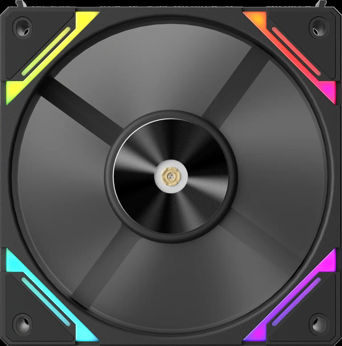 1st Player XF7 ARGB 120mm Single Case Fan - Black