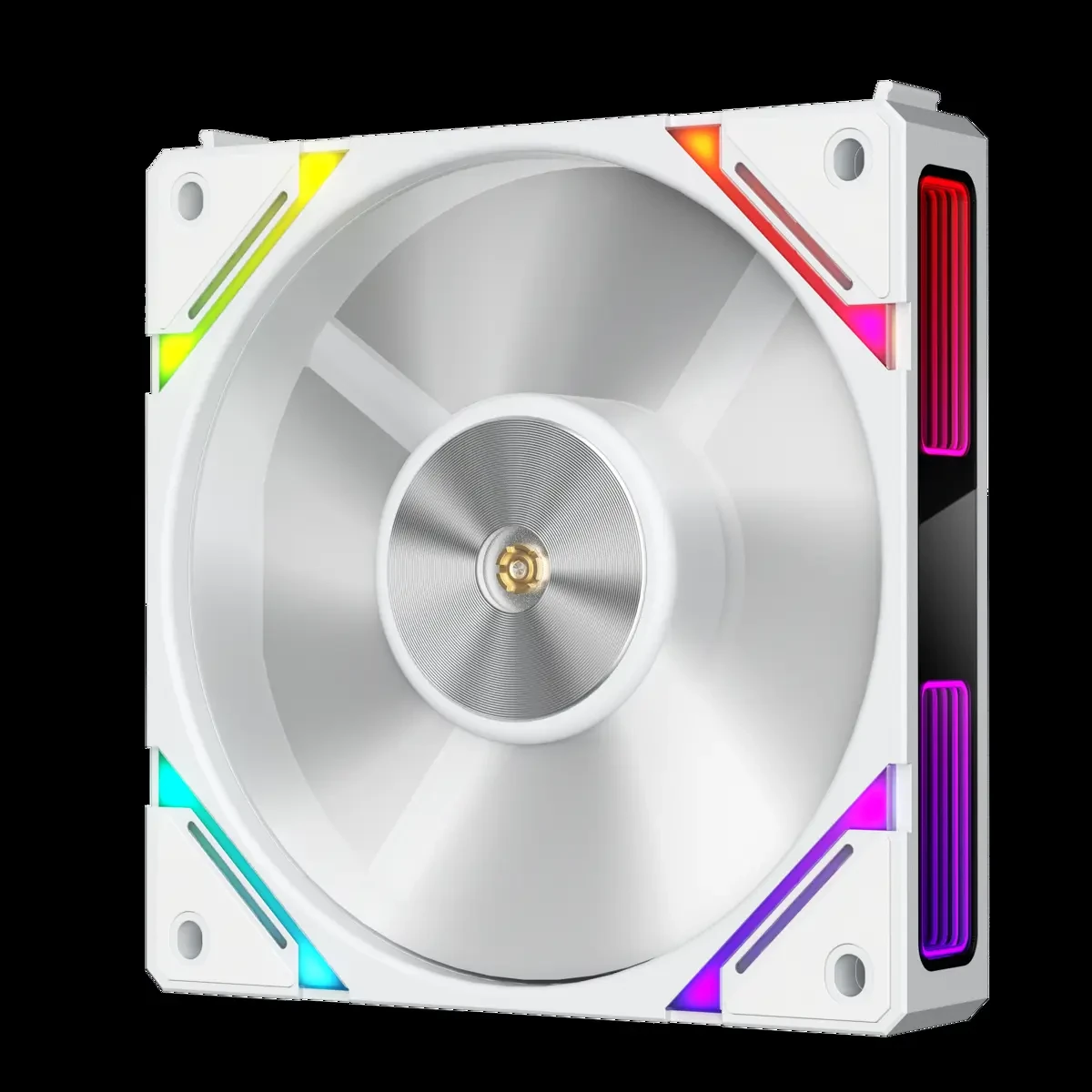 1st Player XF7 ARGB 120mm Single Case Fan - White - Image 4